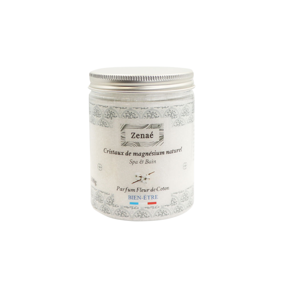 Cristaux de magnésium pour spa Fleur de coton Zenaé – Image 2