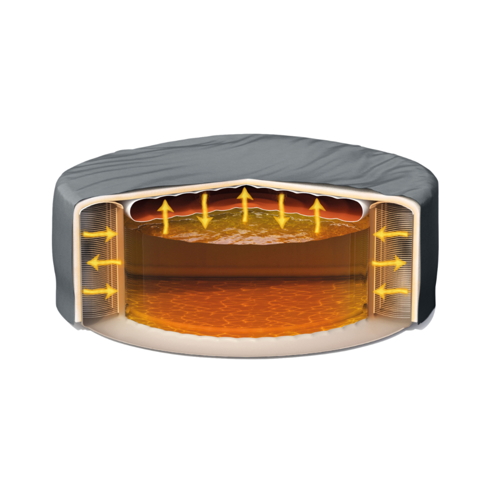 Couverture thermique spa octogonal 6 places – Image 3