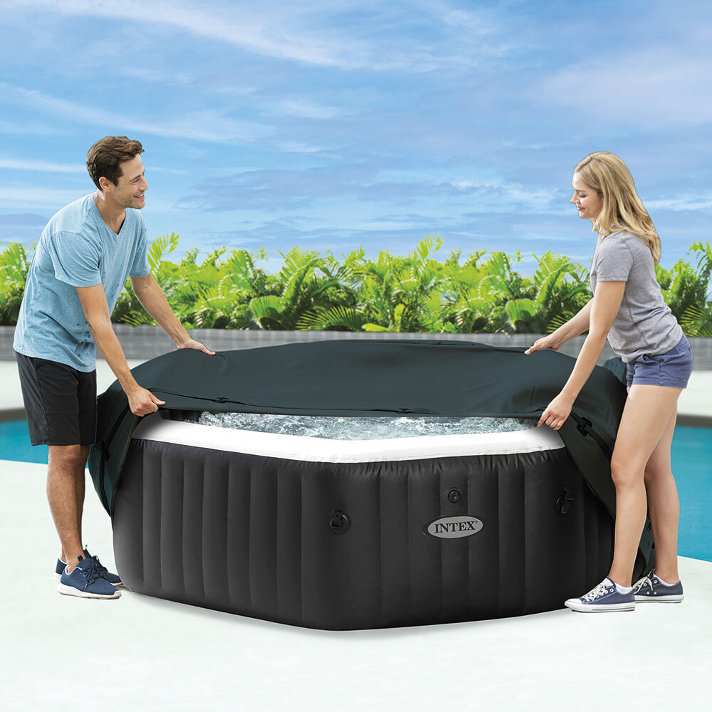 Couverture thermique spa octogonal 6 places – Image 2