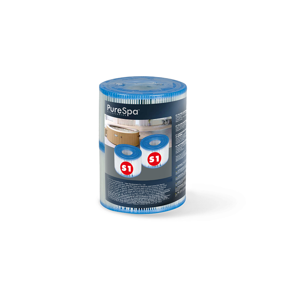 Lot de 2 cartouches de filtration spa gonflable