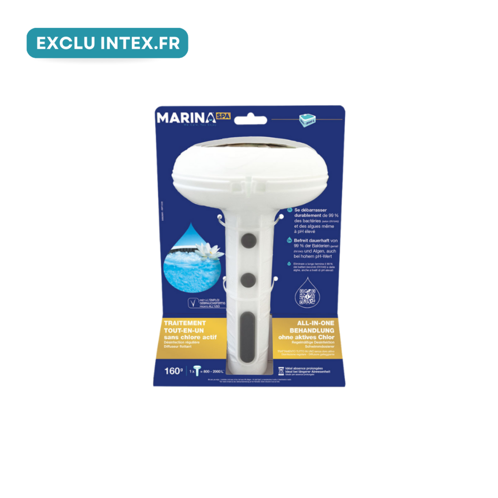 Traitement tout-en-un flotteur pour spa au brome 160 g – Image 2