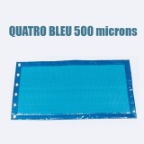 Bâche piscine à bulles quatro 500 bleu classique
