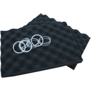 Brosses mousses noire Voyager 2X / Indigo / sweepy