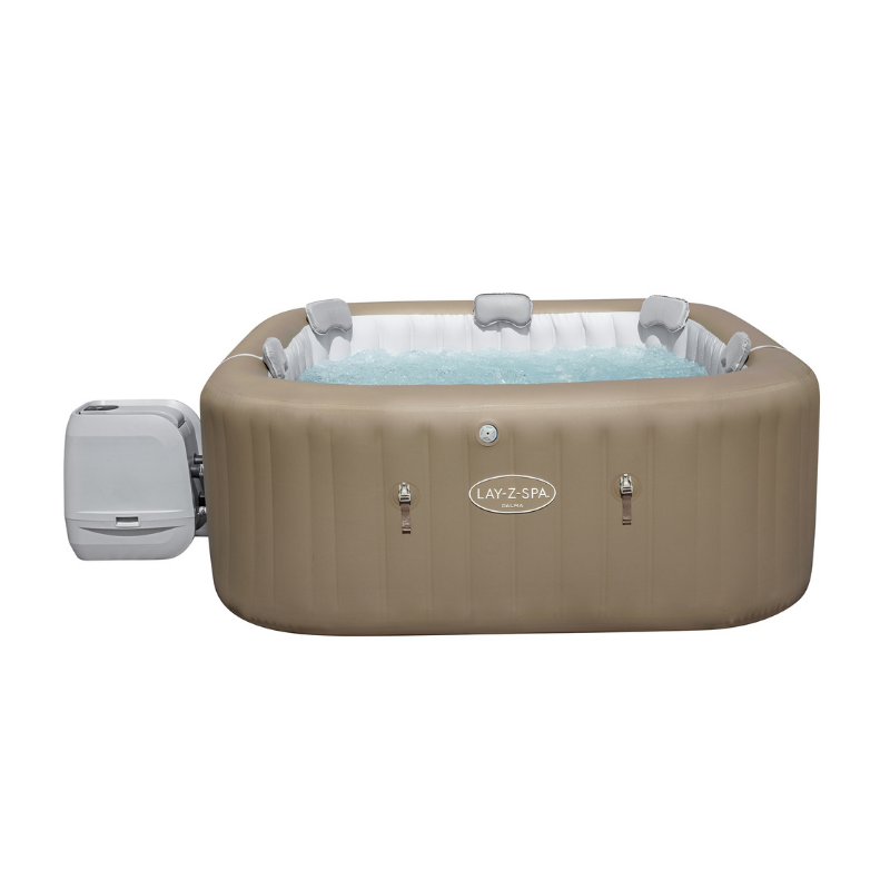 Spa gonflable carré Lay-Z-Spa Majorca HydroJet Pro 4-6 personnes – Image 3