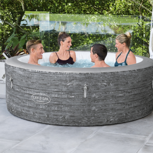Alternative view of Spa gonflable rond Lay-Z-Spa Budapest AirJet avec WiFi 4-6 personnes
