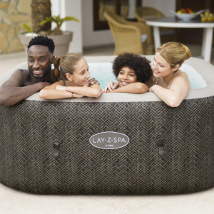 Alternative view of Spa gonflable carré Lay-Z-Spa Cabo Smart HydroJet EnergySense avec WiFi 4-6 personnes