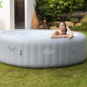 Alternative view of Spa gonflable rond Lay-Z-Spa Grenada Smart AirJet avec WiFi 6-8 personnes