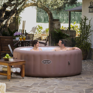 Alternative view of Spa gonflable rond Lay-Z-Spa Hawaii Smart AirJet EnergySense avec WiFi 4-6 personnes