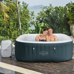 Alternative view of Spa gonflable carré Lay-Z-Spa Ibiza AirJet EnergySense 4-6 personnes